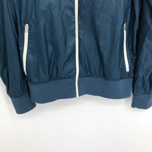 Nike Men's teal The Windrunner lightweight jacket in Squadron Blue / Sail size L - Picture 8 of 16
